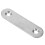 60mm x 16mm Straight Repair Joining Mending Flat Plate Bracket 100Pcs 4