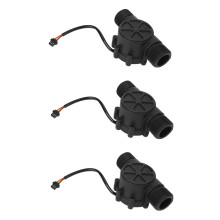3 Stücke Wasser Durchflusssensor DN25 DC3.5-24V 1 Zoll 2-100L / Min Halle Durchflussmesser