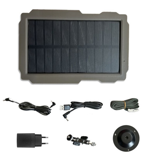 Outdoor Camera SP-03 Trail Camera Solar Panel Kit for Suntek Trail Camera All Model Camera Panel Charging Panel EU Plug