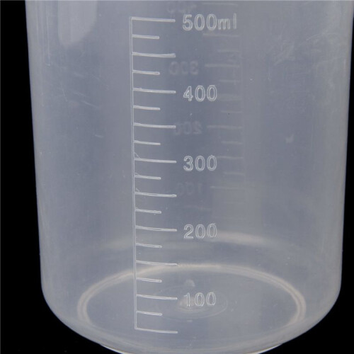 2X 500Ml Graduated Beaker Transparent 1