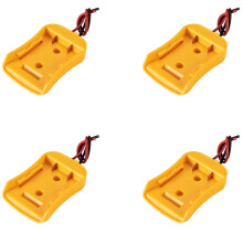 4X for Power Wheels Battery Adapter for 20V Battery 18V Dock Power Connector with 12 Gauge Wire, for Robotics