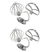 2X per Mixer per per 4.5-5 Qt. Robot da Cucina con Testa Inclinabile K45B/K5THCB/K5THBS Accessori un Pale per