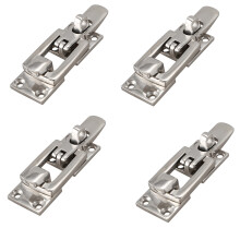 4X 316 Stainless Steel Marine Boat Door Lock Catch Anti-Rattle Fastener Clamp 70mm Marine Hardware