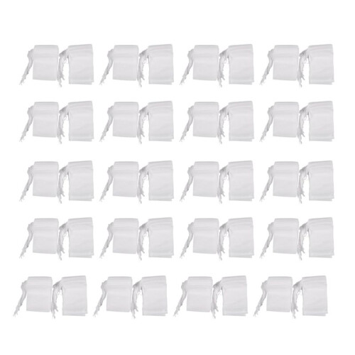 2000 Pcs Disposable Empty Tea Bag String Heat Seal Filter Paper