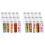 30Pcs 110Ml Plastic Test Tube,Clear Flat Test Tubes,Plastic Test Tubes with Screw Caps for Candy,Beans,Party Decor 1