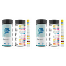 16 in 1 Water Test Kits,200PCS Drinking Water Testing Strips,Tap and Well Water Test Strip&ETesting for PH,Lead,Chlorine