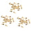 60 Pcs PC PCB Mainboard Spacer Hexagonal Brass M3 x 5 + 4 mm 1