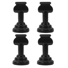 4St Metalen Plaatskaartclips Duurzaam Zwart Voor Restaurant En Events