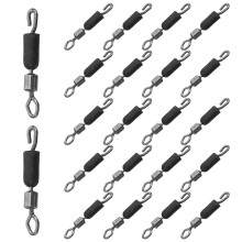 40St Compacte Rvs Fishing Swivel Clips Voor Wisselen Van
