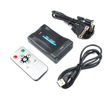 Vga to Scart Video Converter Voor Familiegebruik En Games
