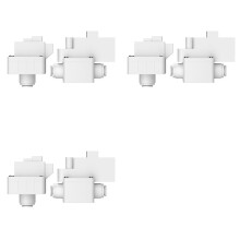 3X Réservoir D'Eau Haute/Basse Pression, Soupape de Décharge, Tuyau de 1/4 Pouce, Connecteur de Filtre à Eau pour Moteur de Pompe à Osmose Inverse