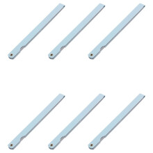 6pcs 200mm Long 17 Leaves 0.02mm-1.0mm Space Thick Measure Feeler Gauge Gage