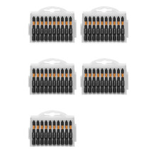 50 Stuks 50mm PH2 Magnetische Kruisbitset Kruis Phillips Impact Batch  Hardheid Schroevendraaier Bit Schroevendraaier Handgereedschap
