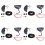 4X 12V Car Universal Power Window  Kit Power Window Glass Lifter 1
