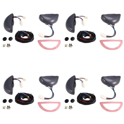 4X 12V Car Universal Power Window  Kit Power Window Glass Lifter