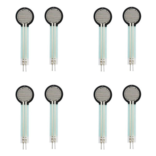 8x FSR402 Widerstandstyp Dünnschicht-Drucksensor Kraftsensor-Widerstand Langschwanz-Kraftsensor Drucksensor-Widerstand