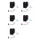 5X 12V 2A Electric Magnetic Lock Fail Safe Holding Force Electromagnetic Door Access Control System Cabinet Boxes 1