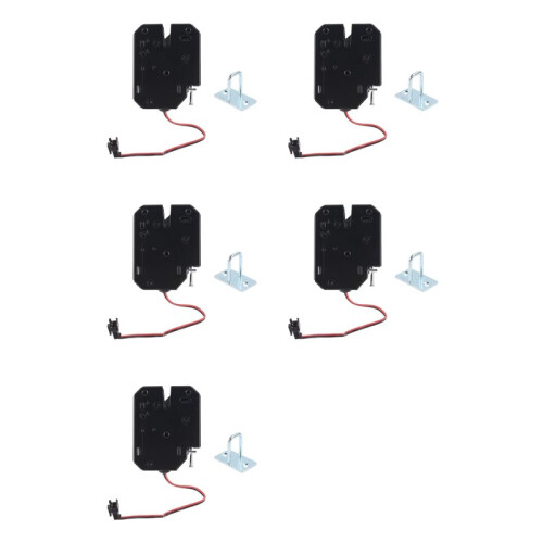 5X 12V 2A Electric Magnetic Lock Fail Safe Holding Force Electromagnetic Door Access Control System Cabinet Boxes