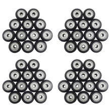 48 Roues de Poulie En Plastique 625Zz avec Roulements à Engrenages pour Imprimante 3D Compatible avec Le Routeur Hybride CR-10 / CR-10S / CNC