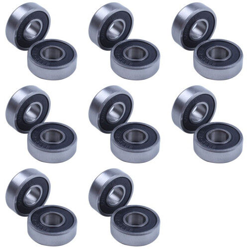 80Pcs 6000RS Shielded Deep  Radial  Bearings 10mmx26mmx8mm