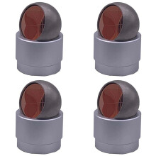 4X Monitoraggio con Sfere Magnetiche Prisma con Base Magnetica per Stazione Totale, Prisma Sferico, 25,4 mm JR2200-03