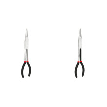 2X Naaldtang 11 Inch Superlange Punttang met Reparatiegereedschap met Lange Steel 28 cm