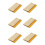 6pcs 8 Inch Silk Screen Printing Press Squeegee Single 70 Durometer Ink Scraper Tools 1