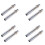 8 PCS Silver Aluminum Alloy Chalk Keeper Holder 1