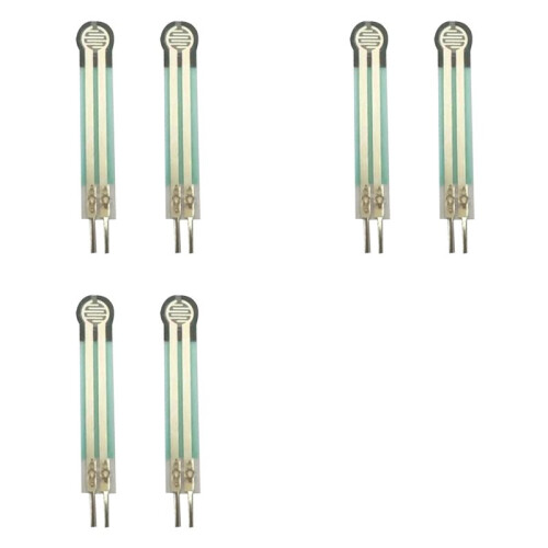 6X FSR400 Resistance Type Thin Film Pressure Sensor Force Sensing Resistor Long Tail Force Sensor