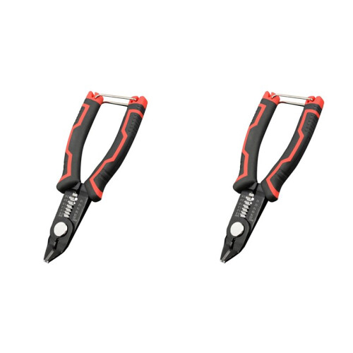 2X Stripper Pliers Automatic Stripping Cutter Cable Wire Crimping Electrician Repair Tools Wire Stripper Tool Hand Tools