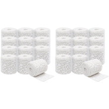Plaster Bandages Set 24 Rolls Plaster Bandages for Crafts 5 X 270 cm Plaster Bandage Baby Belly Plaster Bandages