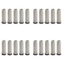 20PCS 36KD Coated Protective Nozzles Non-Stick European Airless Protective Pover Mig Welding Tools Wholesale