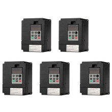 5X 2.2KW 220V Variable Frequency Drive Inverter Single to 3 Phase CNC VFD Universal