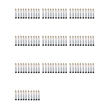 100Pcs M6 Weld Brushes for Weld Seam Bead Joint Cleaning Polishing Machine Cleaner Polishing Brush for Steel Weld