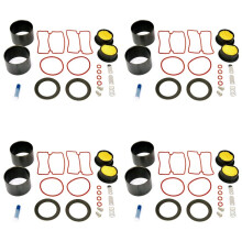 4X Oil-Free Air Compressor Repair Kit 750W Vacuum Pump Oil-Free Mute Air Compressor Cylinder Sleeve Piston Cylinder Ring