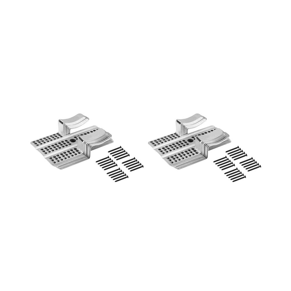 20Pcs Drywall Repair Clips Wall Patch Kit With Screws For 1/2 Inch Sheetrock Professional Drywall Hole Repair Solution 4713230004781