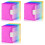 30 Pack File Folders, 11 Ring Plastic Envelopes, Clear Folder for Documents with Label, 3 Ring Binder Pocket Organizer 1