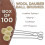 Wool Daubers  Brush,Applicator Tool for Leather Dye, Staining, Crafting, DIY Crafts Projects, Contact Cement 200pcs 5