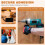 2X Magnetic Bits Folder Attach to Drill,Universal Fit Magnet Screw Driver Bits Hex Screw Holder Sleeve for Impact Driver 9
