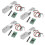 Digital Load Cell Weight Sensor,4Sets 5KG Load Cell HX711 AD Weighit Amplifier Module Pressure Sensor Ar Duino Load Cell 1