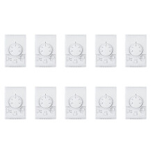 10X MT01 220VAC Kamer Mechanische Thermostaat Airconditioner Fan Coil Thermostaat Temperatuurregelaar Warm