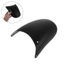 1X Carbon Look E-Bike Voorvork Spatbord Met Steenslag Bescherming