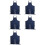 5X Adjustable Split Leg Pottery Apron with Pocket DIY Ceramic Sculpture Mud-Retaining Overalls 1