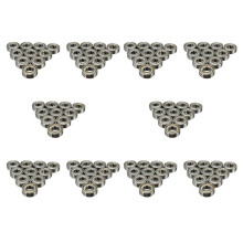 100pcs 8 X 22 X 7mm Skateboard Scooter Bearings Wheels ABEC-5 608ZZ
