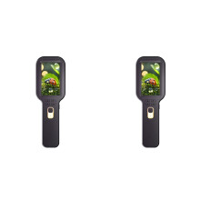 2st Handheld Digitale Vergrootglas Microscoop 500x Zoom 1200 MAh Elektronisch Vergrootglas met 3 Inch IPS-Scherm Zwart