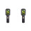 2pcs Microscópio de Aumento Digital Portátil com Zoom de 500x, Bateria de 1200mAh e Tela IPS de 3 Polegadas, Cor Preta 1