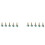 10PCS EC11EBB24C03 Dual Axis Encoder with  30 Positioning Number 15 Pulse Point Handle 25mm 1