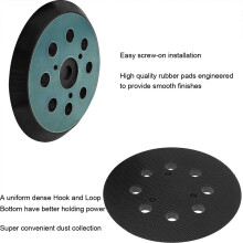 4X 5 Inch 8 Hole Sander Hook and Loop Replacement Sanding Pad for BO5010,BO5030/K,BO5031K,BO5041K,XOB01Z Sander
