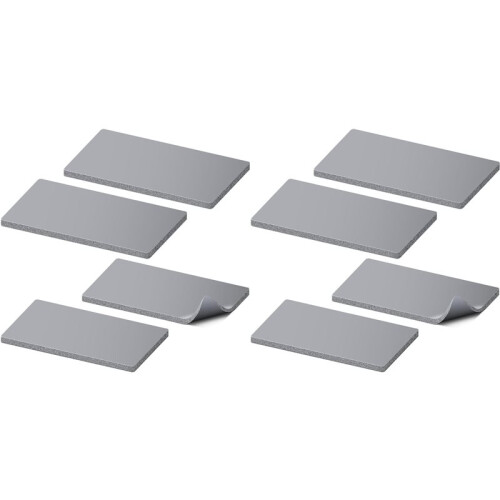 Acessórios para Prensa Chapéus-8 Peças Almofada Silicone para Prensa Térmica,2 Tamanhos(7,87 X 3,35 Polegadas+6,50 X 2,60 Polegadas),para Uso
