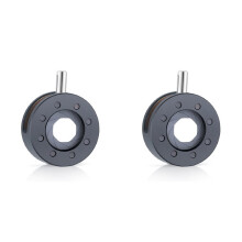 2pcs 0.5-7.5mm Manual Aperture Adjustable Mechanical Iris Diaphragm Iris Diaphragm for Digital Camera Iris SK7.5